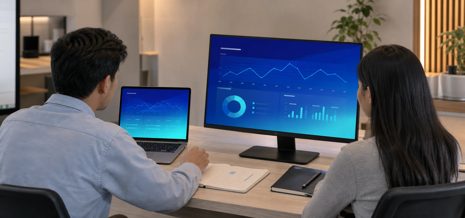 Artic analysts reviewing the platform from a collaborative workspace